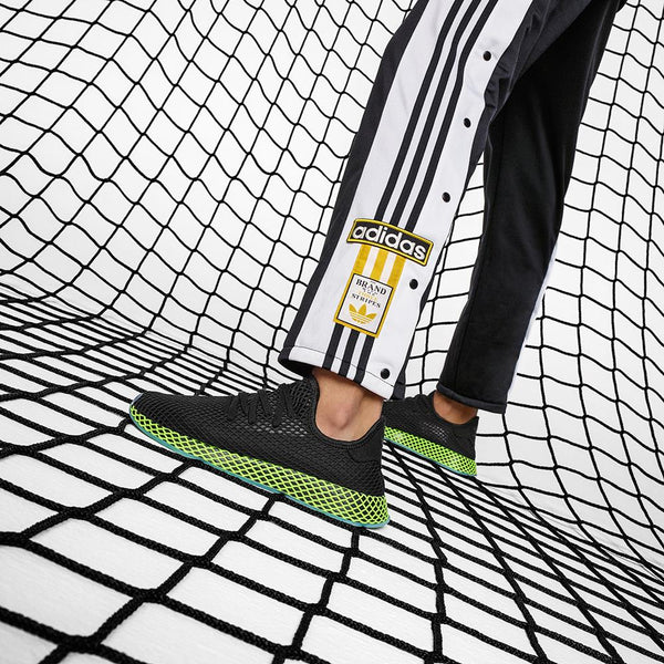 adidas Originals Deerupt Runner (schwarz - neongelb) EU 42 2-3 - US 9