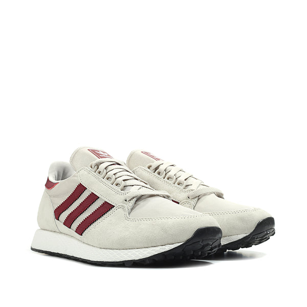 adidas Originals Forest Grove (hellgrau - bordeaux - weiss) EU 43 1-3 - US 9.5
