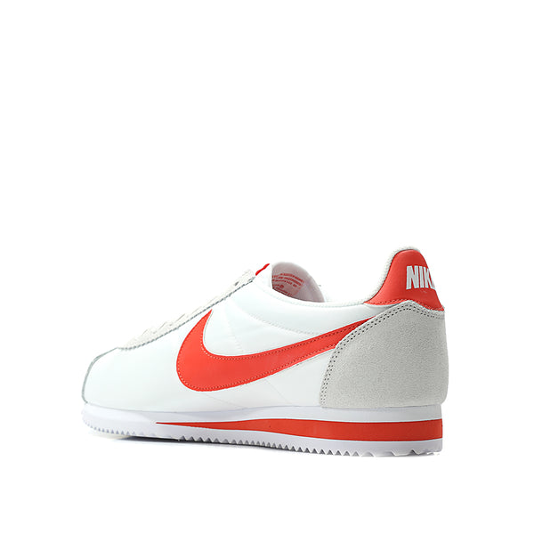 Nike Classic Cortez Nylon (weiss - altweiss - rot) (EU 44 - US 10)