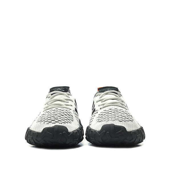 adidas Originals F-22 PK Primeknit Atric (hellgrau - schwarz - orange) (EU 46 - US 11.5)
