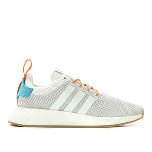 adidas Originals NMD R2 Summer Atric (hellgrau - weiss - orange) (EU 40 - US 7)