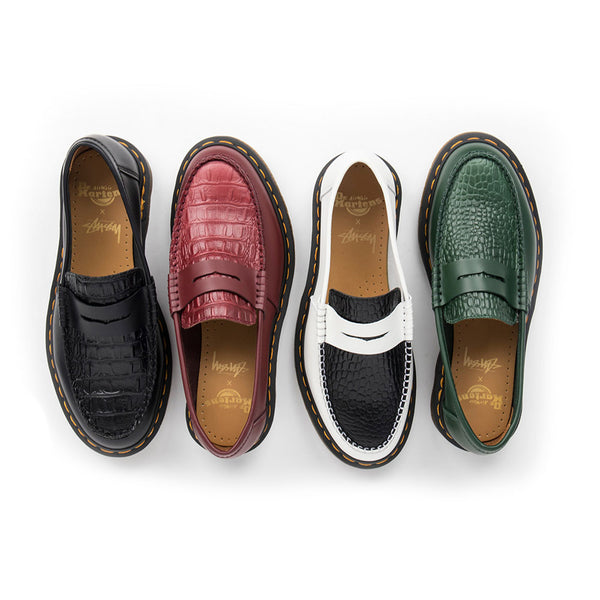 Dr. Martens x Stüssy Penton Loafer Smooth Croco Made in England 24359001