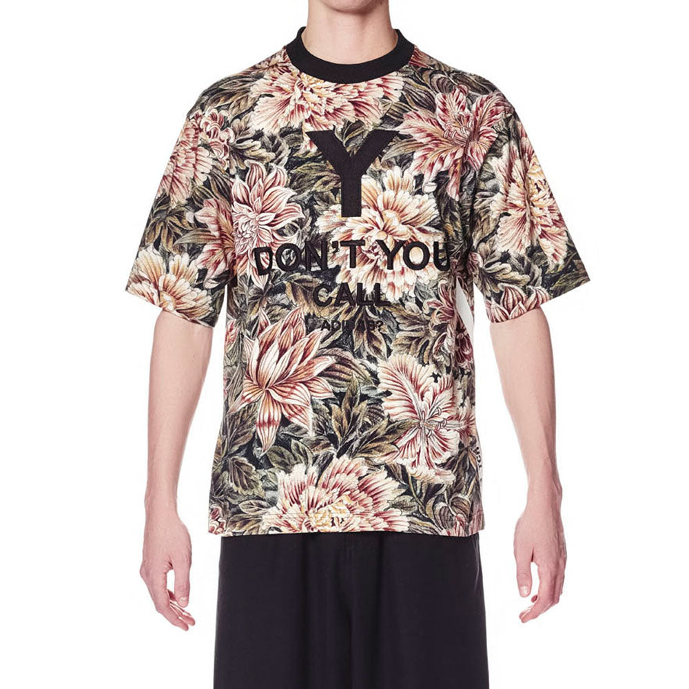 adidas Y-3 AOP All Over Print High Neck T-Shirt Yohji Yamamoto DP0606
