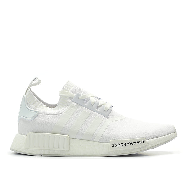 adidas Originals NMD R1 PK Primeknit Runner Boost Triple White Japan Pack BZ0221